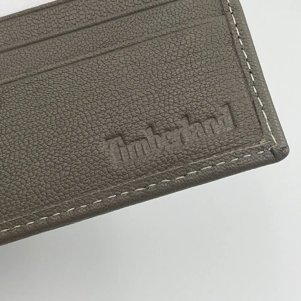 Timberland Men's RFID Blocking Wallet – Genuine Leather Removable ID Holder NWT
